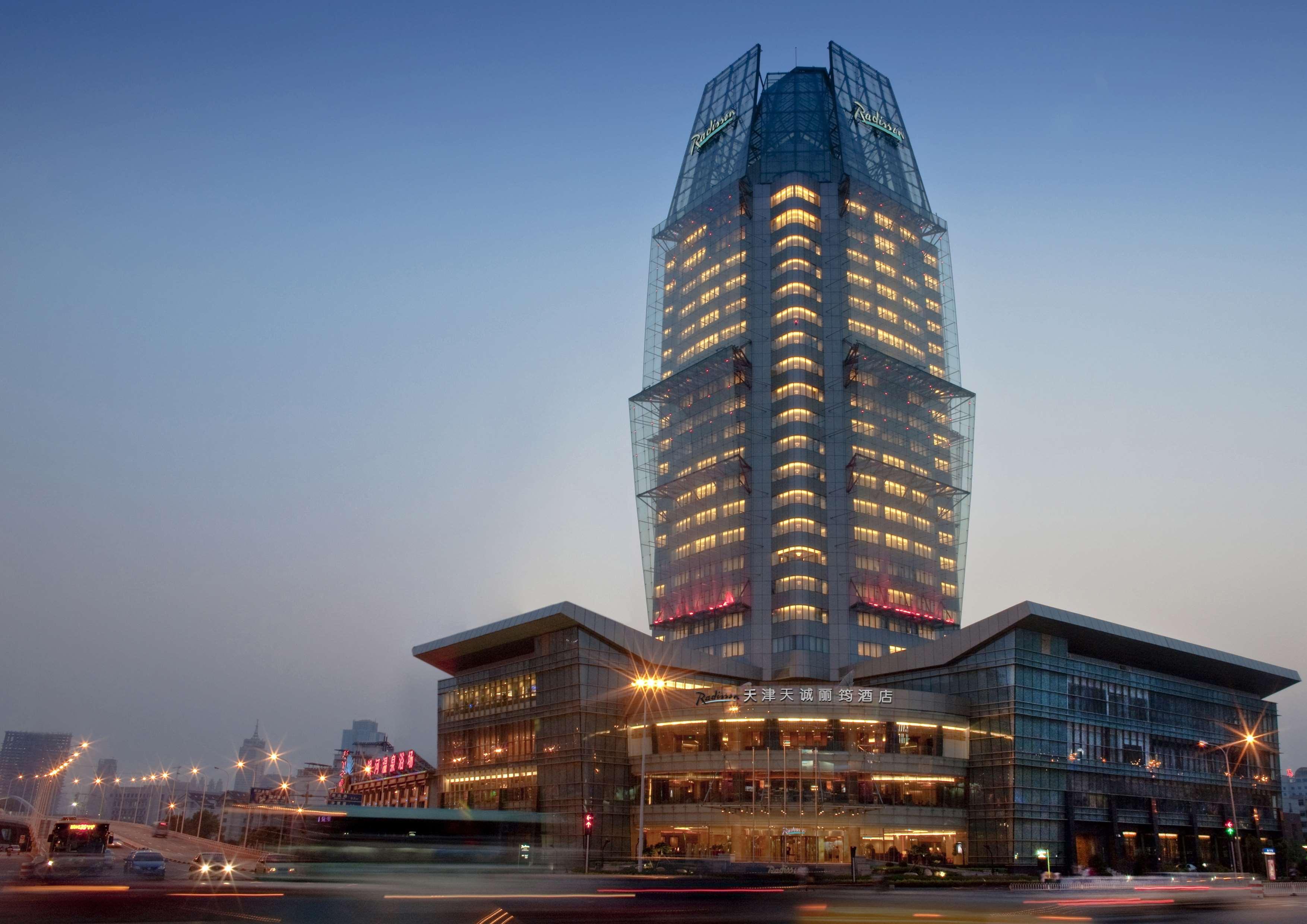 Radisson Tianjin Hotel Bagian luar foto